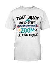 1ST GRADE ZOOMING INTO 2ND GRADE Classic T-Shirt tile