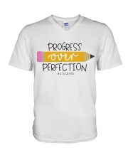 4th Grade V-Neck T-Shirt tile