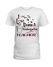 KINDERGARTEN TEACHER Ladies T-Shirt thumbnail