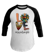 SECRETARY Baseball Tee tile