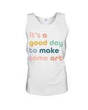 GOOD DAY TO MAKE SOME ART Unisex Tank tile