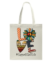 SUPPORT STAFF Tote Bag tile