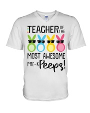 PRE-K PEEPS V-Neck T-Shirt thumbnail