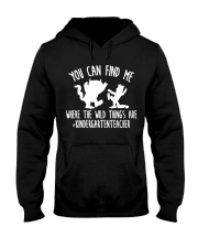 KINDERGARTEN Hooded Sweatshirt tile