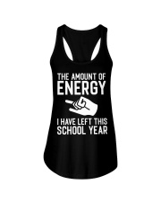 THE AMOUNT OF ENERGY I HAVE LEFT Ladies Flowy Tank tile