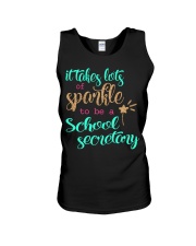 SCHOOL SECRETARY SPARKLE Unisex Tank thumbnail