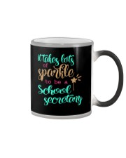 SCHOOL SECRETARY SPARKLE Color Changing Mug thumbnail