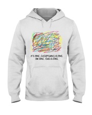 I'M FINE Hooded Sweatshirt tile