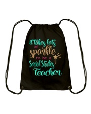 SOCIAL STUDIES TEACHER SPARKLE Drawstring Bag thumbnail