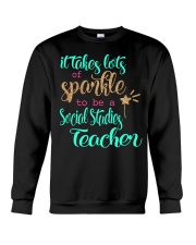 SOCIAL STUDIES TEACHER SPARKLE Crewneck Sweatshirt thumbnail