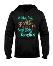 SOCIAL STUDIES TEACHER SPARKLE Hooded Sweatshirt thumbnail