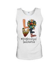 HIGH SCHOOL TEACHER Unisex Tank tile