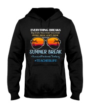 TEACHER LIFE Hooded Sweatshirt tile