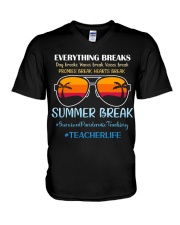 TEACHER LIFE V-Neck T-Shirt tile
