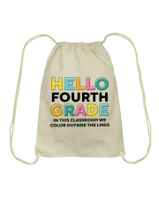 4TH GRADE Drawstring Bag tile