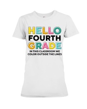 4TH GRADE Premium Fit Ladies Tee tile