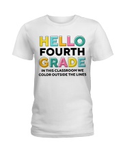 4TH GRADE Ladies T-Shirt tile