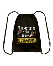 PROMOTED TO 11TH Drawstring Bag tile