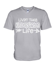KINDERGARTEN V-Neck T-Shirt thumbnail