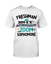 FRESHMAN ZOOMING INTO SOPHOMORE Classic T-Shirt front