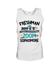 FRESHMAN ZOOMING INTO SOPHOMORE Unisex Tank tile