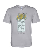 Paraprofessional V-Neck T-Shirt tile