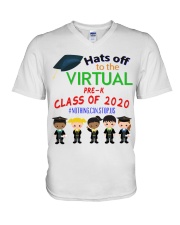 PRE-K CLASS OF 2020 V-Neck T-Shirt tile