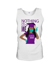 PURPLE - NOTHING CAN STOP ME Unisex Tank tile