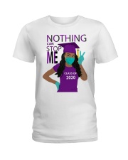 PURPLE - NOTHING CAN STOP ME Ladies T-Shirt tile