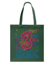 THIRD GRADE TYPOGRAPHIC Tote Bag thumbnail