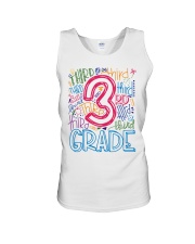 THIRD GRADE TYPOGRAPHIC Unisex Tank thumbnail