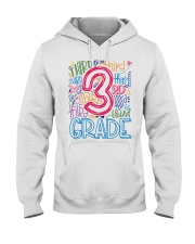 THIRD GRADE TYPOGRAPHIC Hooded Sweatshirt thumbnail
