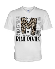 BLUE DEVILS - M V-Neck T-Shirt tile