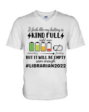 LIBRARIAN 2022 V-Neck T-Shirt tile
