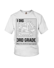 3RD GRADE Youth T-Shirt front