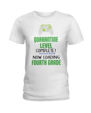 4TH GRADE LOADING Ladies T-Shirt tile