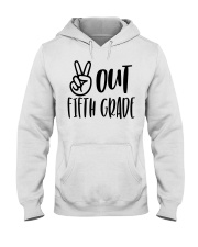 PEACE OUT 5TH GRADE Hooded Sweatshirt tile