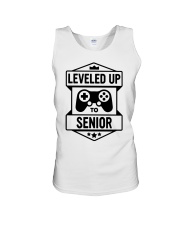 SENIOR - LEVELED UP TO Unisex Tank tile