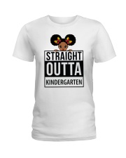 KINDERGARTEN GIRL Ladies T-Shirt tile