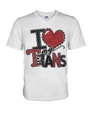 TITANS V-Neck T-Shirt tile