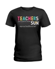 PRESCHOOL TEACHER Ladies T-Shirt tile