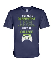 COLLEGE LEVEL V-Neck T-Shirt thumbnail