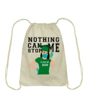 KELLY GREEN - NOTHING CAN STOP ME Drawstring Bag tile