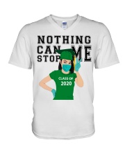 KELLY GREEN - NOTHING CAN STOP ME V-Neck T-Shirt tile