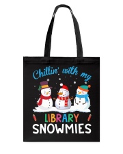 LIBRARY SNOWMIES Tote Bag thumbnail