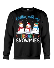 LIBRARY SNOWMIES Crewneck Sweatshirt thumbnail