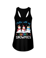 LIBRARY SNOWMIES Ladies Flowy Tank thumbnail