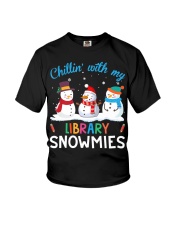 LIBRARY SNOWMIES Youth T-Shirt thumbnail