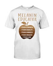 Melanin Educator Classic T-Shirt front