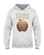 Melanin Educator Hooded Sweatshirt tile